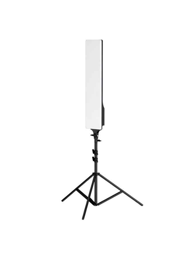 Professional RL-100 Rectangular Ring Light with Adjustable Brightness and Remote Control, Ideal for YouTubers, Makeup Artists, and Indoor Photography  - Image 1