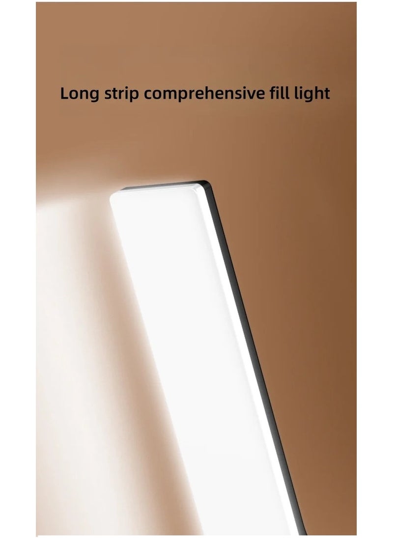 Professional RL-100 Rectangular Ring Light with Adjustable Brightness and Remote Control, Ideal for YouTubers, Makeup Artists, and Indoor Photography  - Image 2