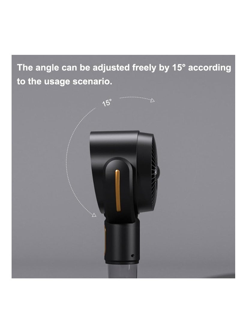 مدخنة محمولة، مروحة طرد هواء مكتبية USB، مروحة قابلة للتعديل بسرعتين، مروحة مطبخ محمولة، كوب قابل للإزالة لجمع الزيت، للاستخدام في المنزل، المطبخ، القدور الساخنة، المركبات الترفيهية، باللون الأسود - Image 5