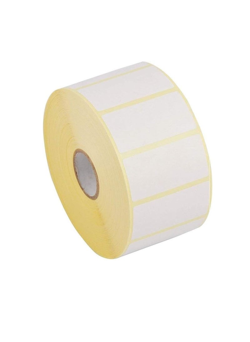 1 Rolls - 50mm x 25mm Barcode Label Sticker Direct Thermal 1000 Labels Per Roll  - Image 1