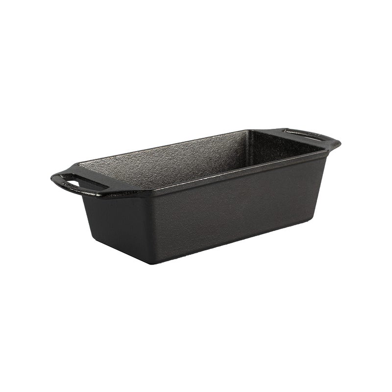 Lodge Seasoned Cast Iron Loaf Pan - Pre-Seasoned Rectangular Cast Iron Bakeware- Even Browning Bread Pan with Easy-Release Finish - PFAS-Free Non-Toxic Cookware - 8.5 Inches - Image 4