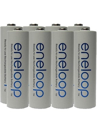 NEW Panasonic Eneloop 4th generation 8 Pack AA NiMH PreCharged Rechargeable Batteries FREE BATTERY HOLDER Rechargeable 2100 times replaces eneloop 3rd gen AA 1800 Cycle NiMH PreCharged Rechargeable Batteries - pzsku/Z66A10AB0CDEA681706DEZ/45/1747233888/8cc81cac-1d96-4294-8f45-b21a52cfb813