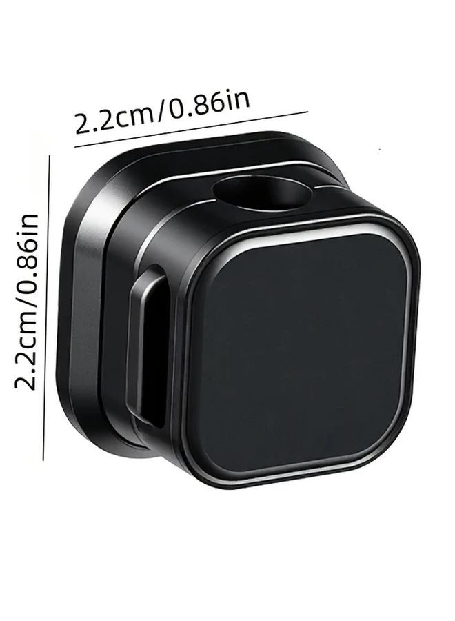 Black 8pcs Magnetic Cable Organizer Clips Self Adhesive Desk Cord Holders - Image 4