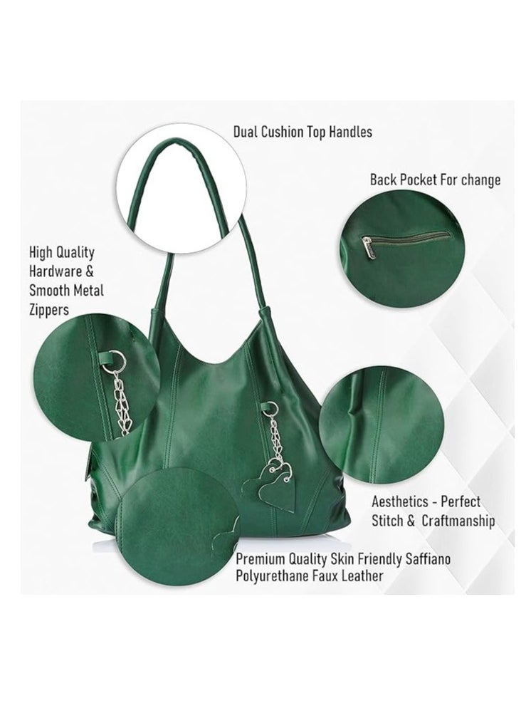Fostelo Women's Style Diva Faux Leather Handbag (Large) FSB-395 | MAAA  - Image 2