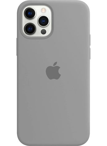 Glitz Apple iPhone 12 Pro Max Case Logo Silicone Case  - Image 1