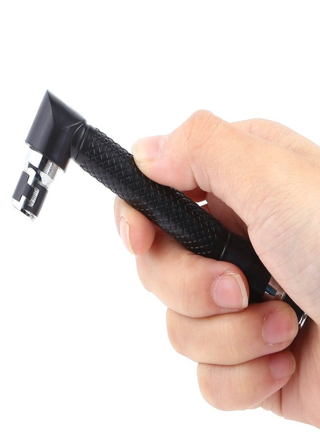 LiebeWH 90 Degree Socket Wrench 1/4 Inch Right Angle Screwdriver L Shape Double Head Hex Driver for Tight Space Auto Repair - Image 3