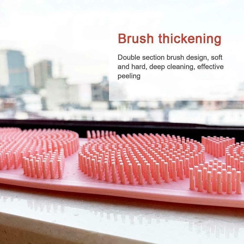 PNIKEL Silicone Back Scrubber for Shower Soft Bath Belt Scrubber EcoFriendly Durable Exfoliating and Removing Impurities Maintaining Skin Vitality - Image 4