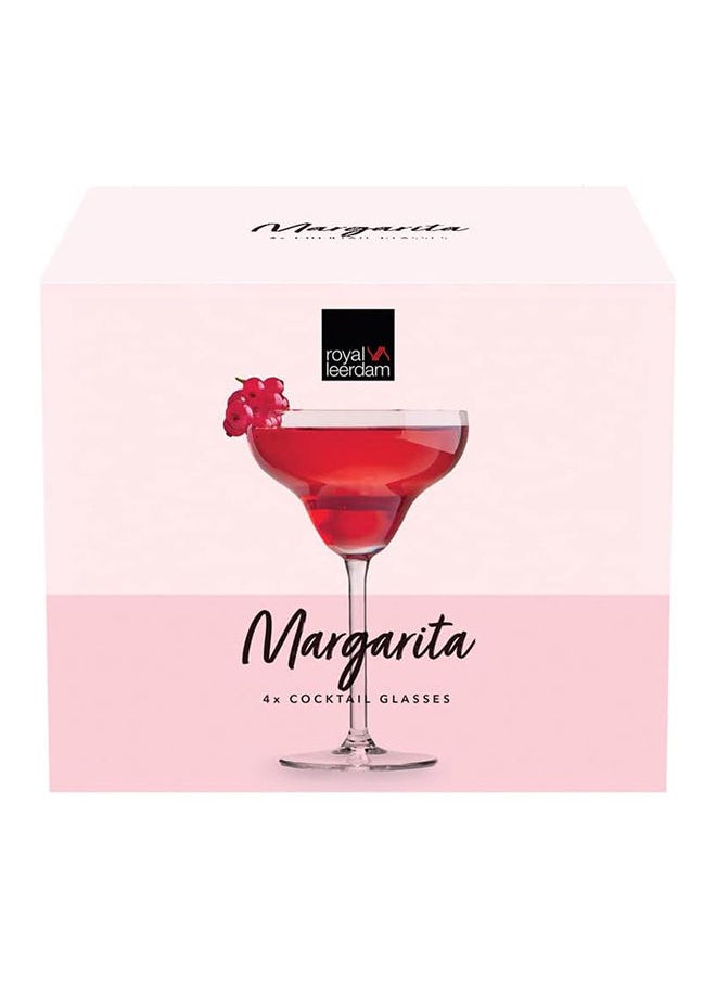 Orchid Set of 4 Royal Leerdam Margarita Glass 300ml  - Image 4