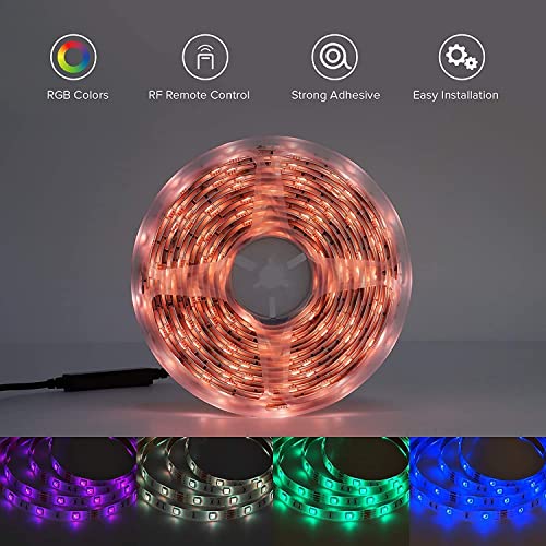 Desidiya 5 Meter 300 Led 5050 RGB Led Strip with Adapter/Connector/Driver, False Ceiling with 2A Adapter,16 Multicolour (RGB Led Strip Pack of 1) Copper - Image 5