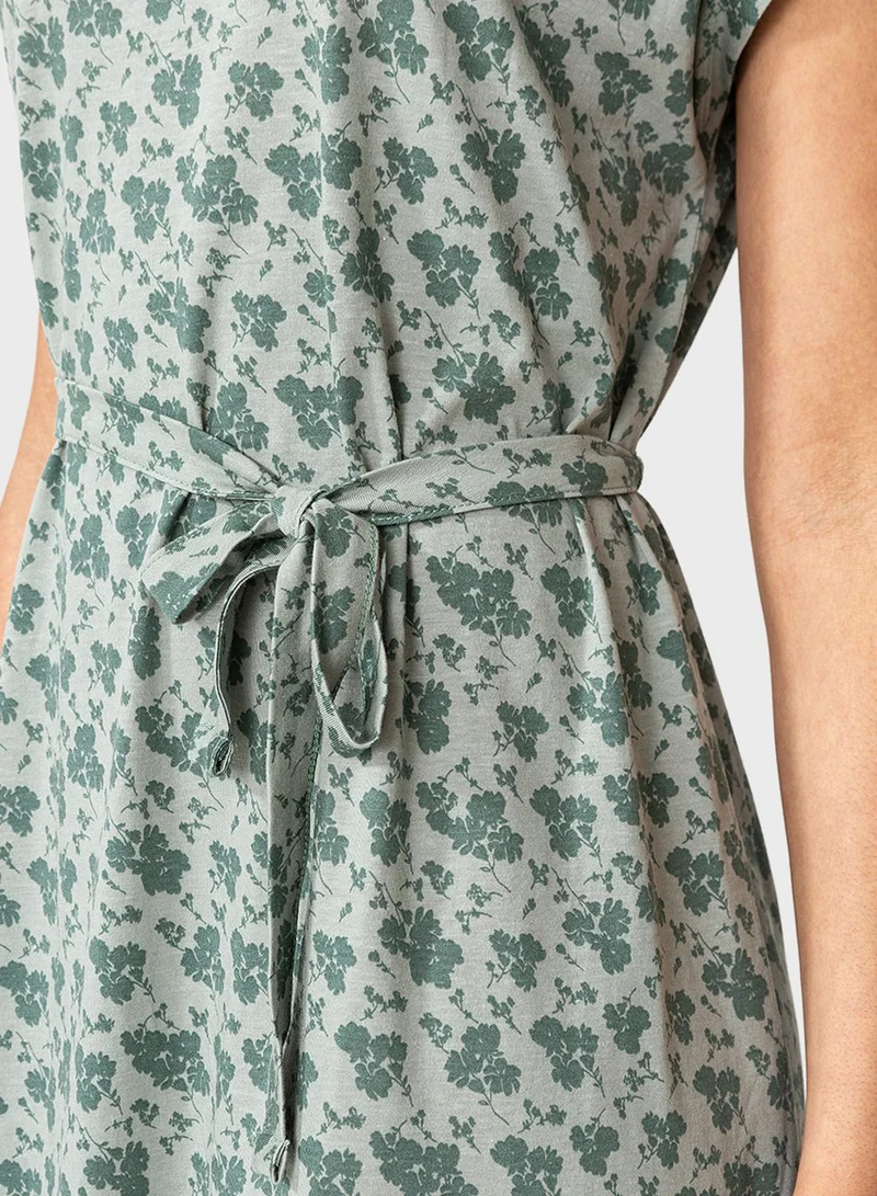 INDISKA Floral Print Day Dress