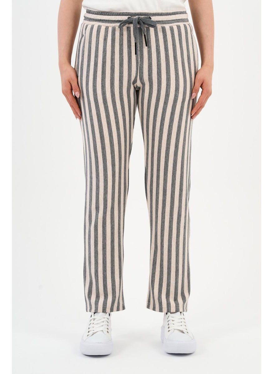 Alexander Gardi - Alexandergardi Striped Waist Tie Tracksuit (E24-00253-WN) - Image 1