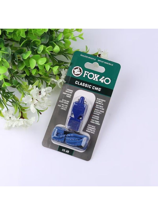 Generic FOX40 Whistle PE Teacher Super Loud Super Whistle Basketball Referee Special Dolphin Professional Rescue Whistle-Color:Blue - Image 3