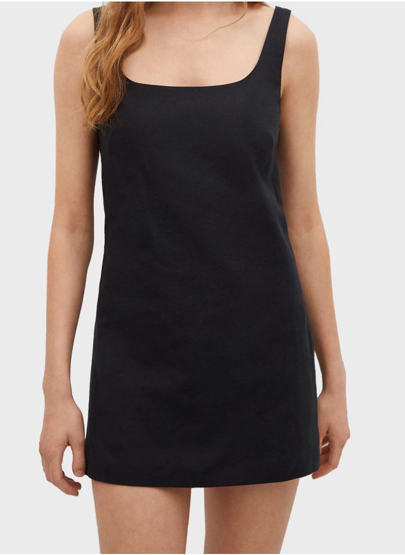 MANGO - Broad Neck Knitted Playsuit - Image 1