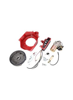 Car Electric Starter Kit, New Electric Gasoline Generator Starter Motor Start Kit for GX160 GX200