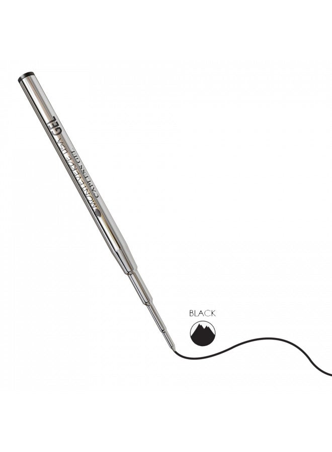 Monteverde Metal Gel Refill, Black (M442BK) - Image 2
