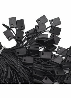 KASTWAVE 1000Pcs Black Hang Tag String Snap Lock Pin Loop Fastener Hook Ties for Clothes Gift Bags Price Tags Shoes  - Image 2
