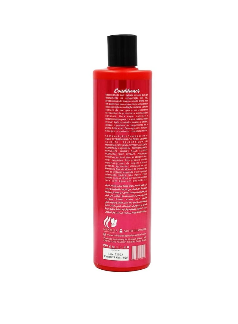 Mirabella Vittoria Honey & Acai Conditioner 500ml - Image 2