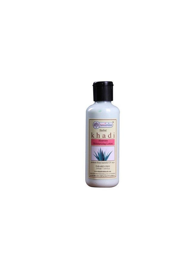 KHADI RISHIKESH Herbal Aloevera Moisturizing Lotion - 210Ml Pack - Image 1