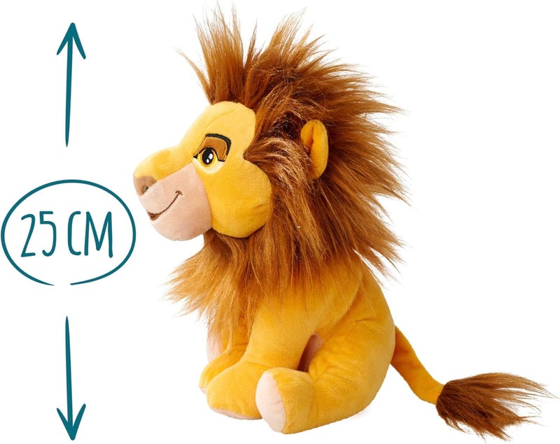 Simba Disney Lion King, 30 Years of the Lion King, Mufasa, 25 cm Plush Toy, Suitable from the First Months of Life - Image 2