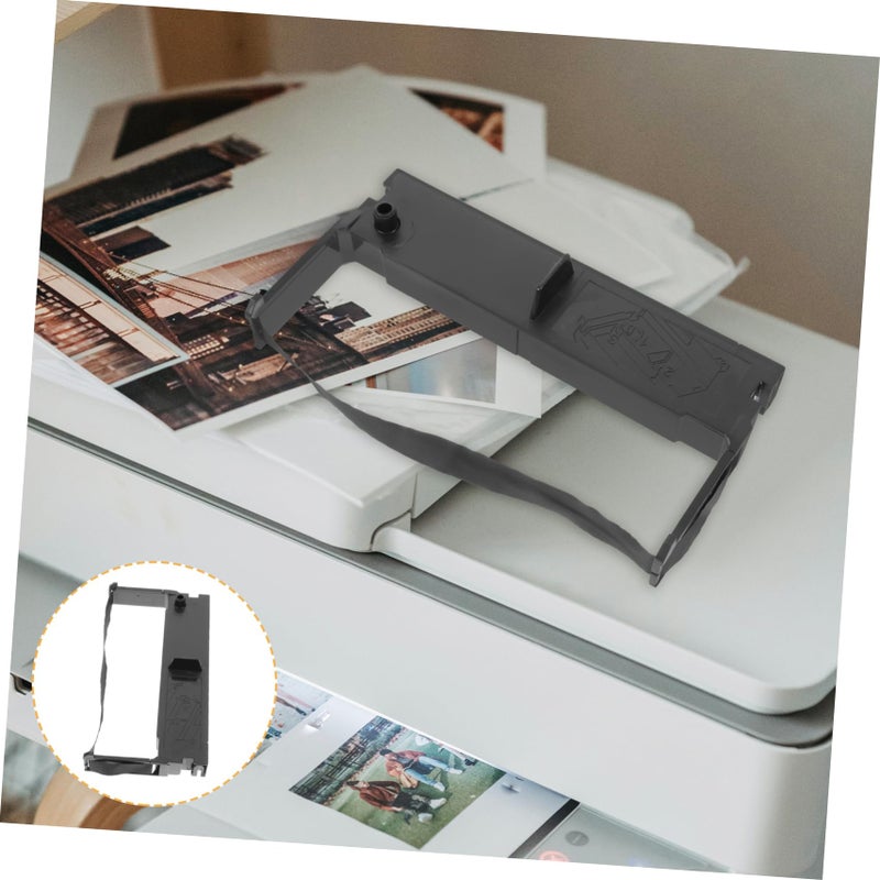 Compatible Black Ink Printer Ribbon Easy Installation No Smudges For Versatile Printing - Image 5