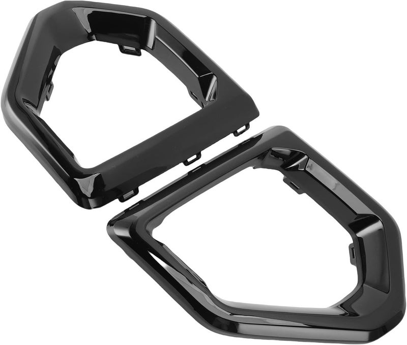 ANGGREK 84176755, Left Fog Bezel Outer Fog Bezel Cover Left Front Headlight Cover Easy Installation for Vehicle (Glossy Black) - Image 2