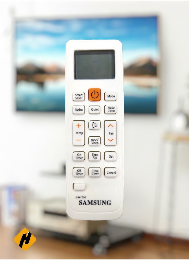 ماركة غير محددة استبدال Samsung AC Remote |استبدال جهاز التحكم عن بعد لمكيف الهواء Samsung - أبيض 