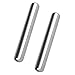 Linkidea 2 Pack Stainless Steel Cigar Case Tube Silver Up to 52 Ring Gauge Airtight Seal Portable Snap Closure - Image 1