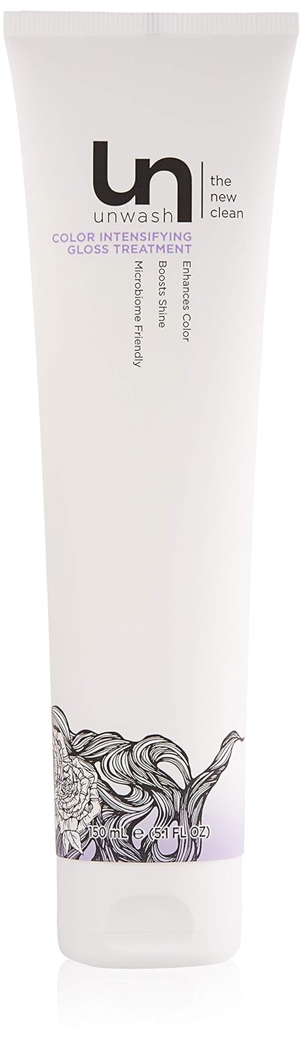 Unwash Color Intensifying Gloss Treatment  ColorProtecting SalonQuality Hair Treatment Enhances Shine  Increases Vibrancy Cruelty Free Sulfate  Paraben Free 51 oz
