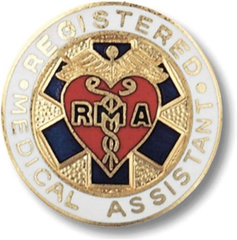 Prestige Medical Registered Medical Assistant Emblem Pin