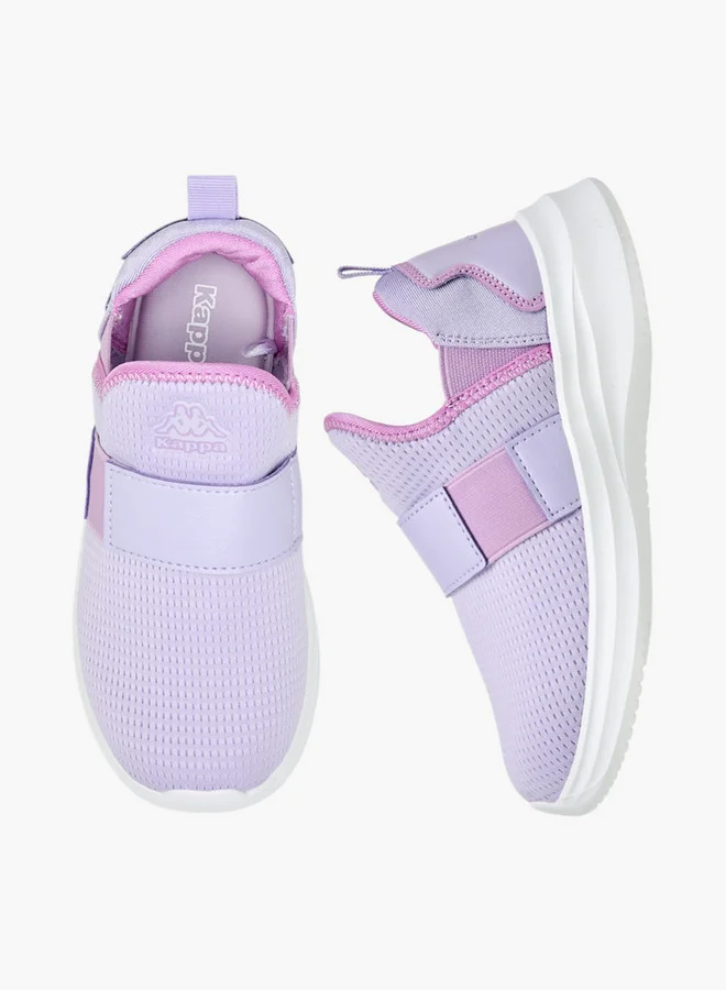 Kappa Girls' Panelled Slip-On Sports Shoes