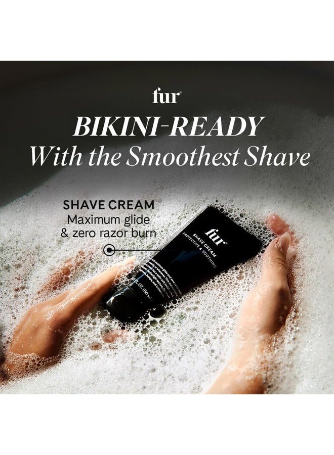 Fur Shave Cream: Moisturizing Shave Cream Soothes Skin and Reduces Bumps and Irritation - 5 OZ - Image 5