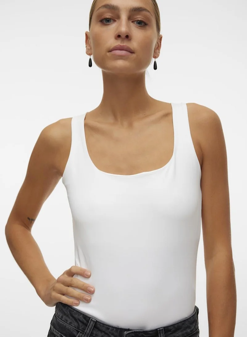 VERO MODA Vmmillion Sl Square Top 2-Way Jrs Noos