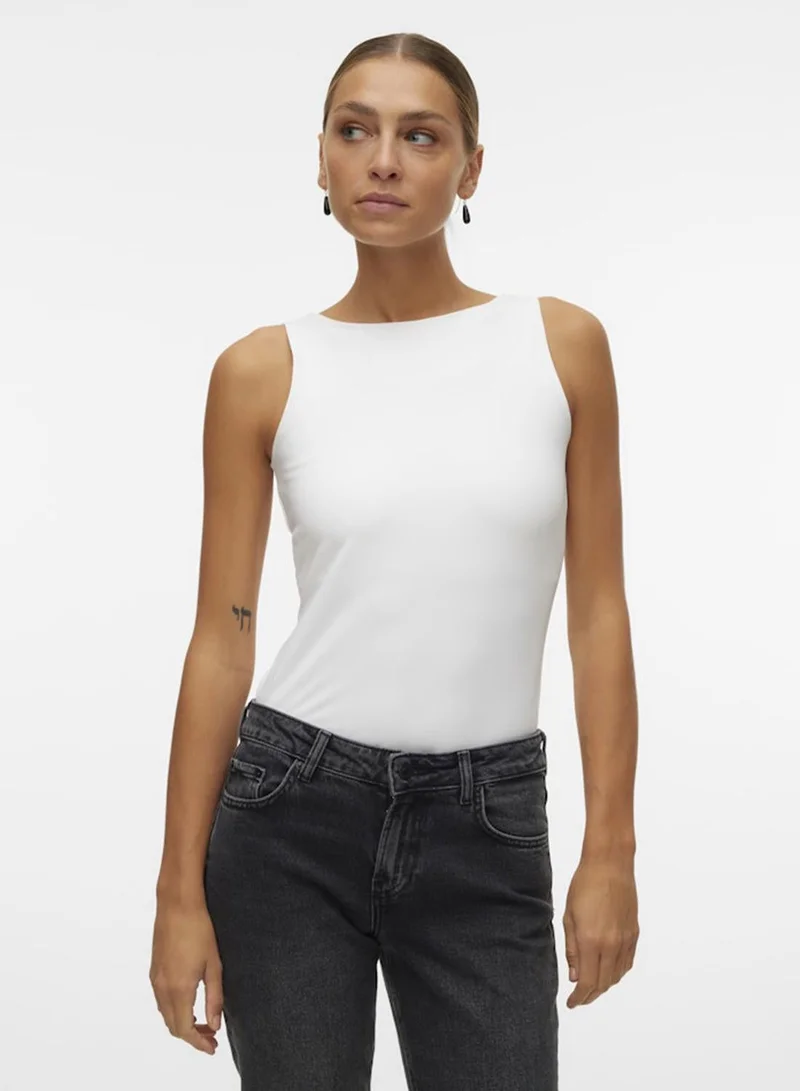 VERO MODA Vmmillion Sl Square Top 2-Way Jrs Noos
