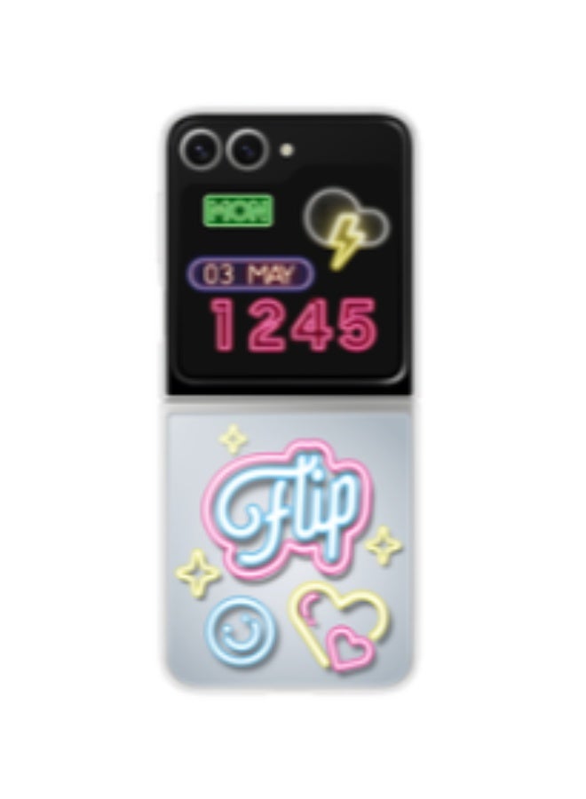 Galaxy Samsung Flipsuit Back Cover For Samsung Galaxy Z Flip 6, Grey - EF-ZF741CTEGRU - Image 2