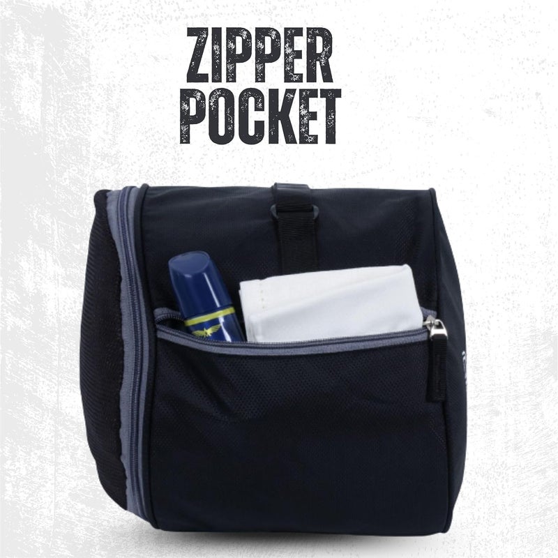 PANFIKH Football Bag for Boys Durable Sports Kit Bag with Adjustable Shoulder Strap and Mesh Pocket Spacious Gym Duffel for Football Accessories - Fit Also for Volleyball, Basketball (Black) - Image 4