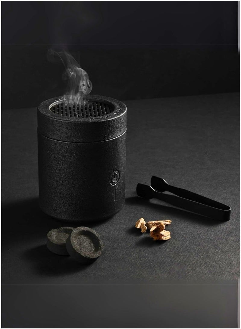 ELTRAZONE BK-108 Electronic Rechargeable Bakhoor Burner – Portable USB Electric Incense Burner with Long Battery Life – Modern Arab Aroma Diffuser & Muslim Oud Burner for Car, Home, Office, or Majlis – Elegant Design, Flameless & Safe for Daily Use - Image 2