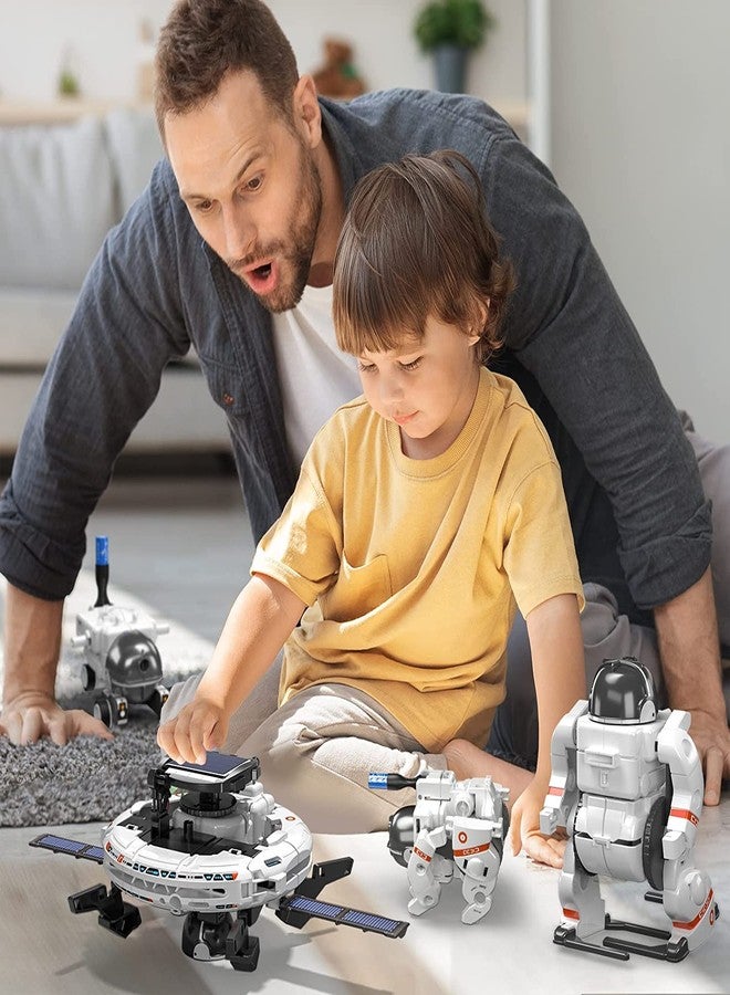 REES52 STEM Toys 6-in-1 Solar Robot Kit for Kids,Educatoinal Learning Science Experiment Building DIY Projects Toys, Solar Robot Space Toys Science Kits Gifts for 8-14 Year Old Teen Boys Girls - Image 3