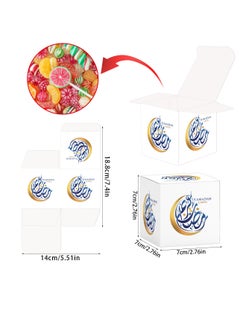 Y&D 6 Pcs Ramadan Kareem Castle Candy Gift Paper Box Party Decoration Paper Box  - Image 2