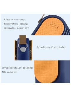 AROAQ Household Travel Mini Portable Quick-Drying Clothes Rack UV Ultraviolet Sterilization Foldable Clothes Dryer (Star Blue)  - Image 4