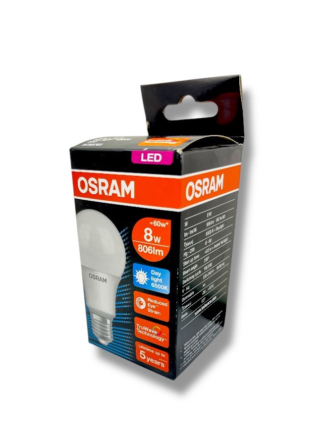 OSRAM LED Bulb 100% Original  8W, Daylight 6500K, 806 Lumen Output - Image 3