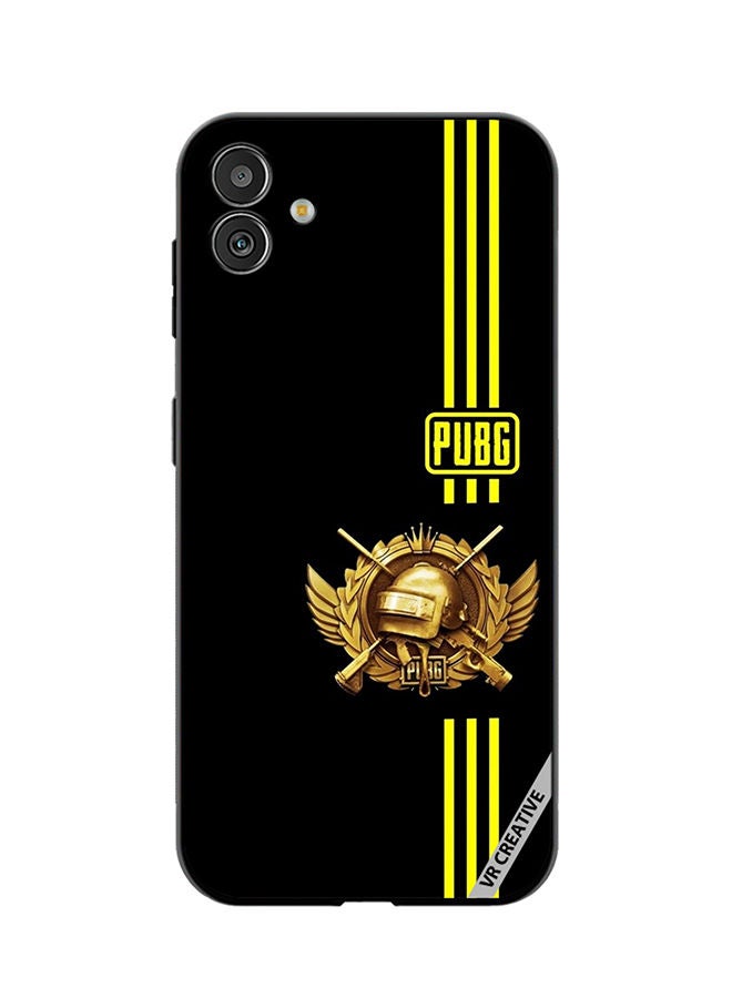 VR CREATIVE Protective Case Cover For Samsung Galaxy M13 5G Pubg Yellow Design Multicolour - Image 1