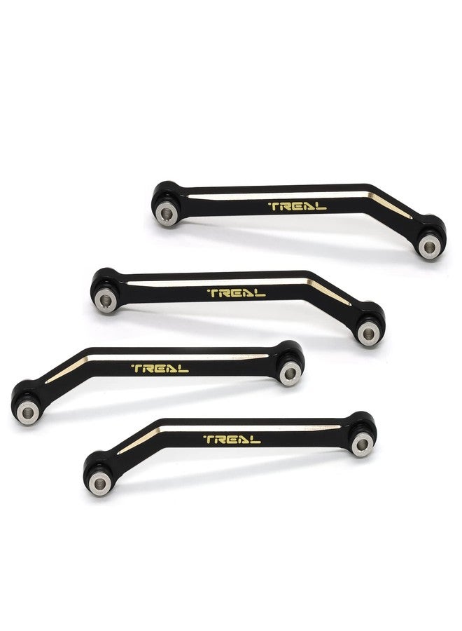 TREAL Brass FCX24 High Clearance Links, Chassis Lower Linkages Set(4p) for 1/24 FMS FCX24 - Image 1