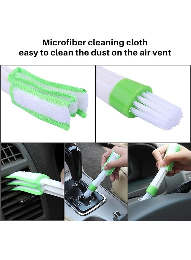 SCIENISH 15Pcs Car Cleaning Kit,Car Wash Detailing Kit,Car Detailing Brushes Set,Wash Bucket Bracket,Big Towels,Car Wash Mitts,Tire Brush,Window Water Blade,Car Wash Sponge Wax Applicators - Image 5