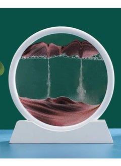 Generic Decorative Landscape Drawing Deep Sea Quicksand Art Picture Flowing Sand Painting for Office  - Image 1