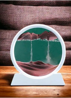 Generic Decorative Landscape Drawing Deep Sea Quicksand Art Picture Flowing Sand Painting for Office  - Image 3