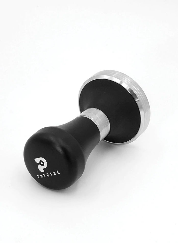 Precise Black Metal Handle Tamper with Stainless Steel Base 58.4mm - Image 3