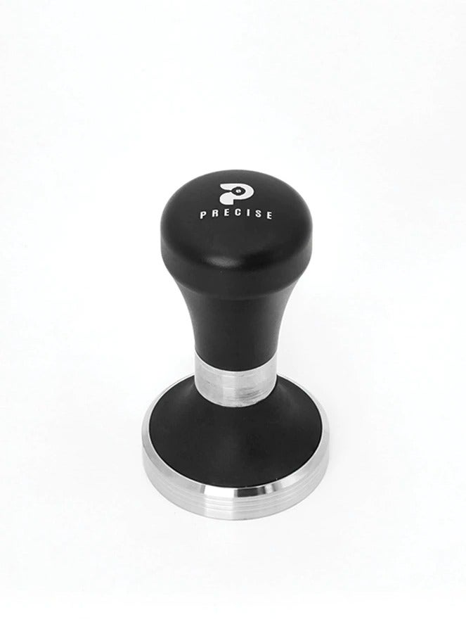 Precise Black Metal Handle Tamper with Stainless Steel Base 58.4mm - Image 4