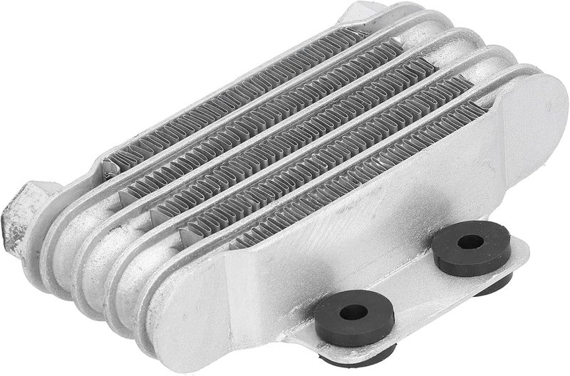 Aluminum Alloy Radiator Engine Oil Cooler, Universal Motorcycle Oil Radiator for Dirt Pit Bikes 125CC - 250CC, Efficient Engine Cooling System with Durable Heat Dissipation for (Silver) - Image 3