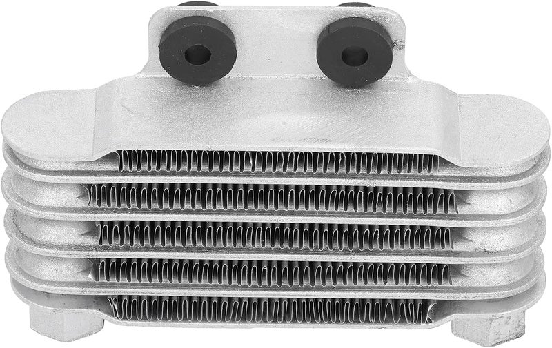 Aluminum Alloy Radiator Engine Oil Cooler, Universal Motorcycle Oil Radiator for Dirt Pit Bikes 125CC - 250CC, Efficient Engine Cooling System with Durable Heat Dissipation for (Silver) - Image 5