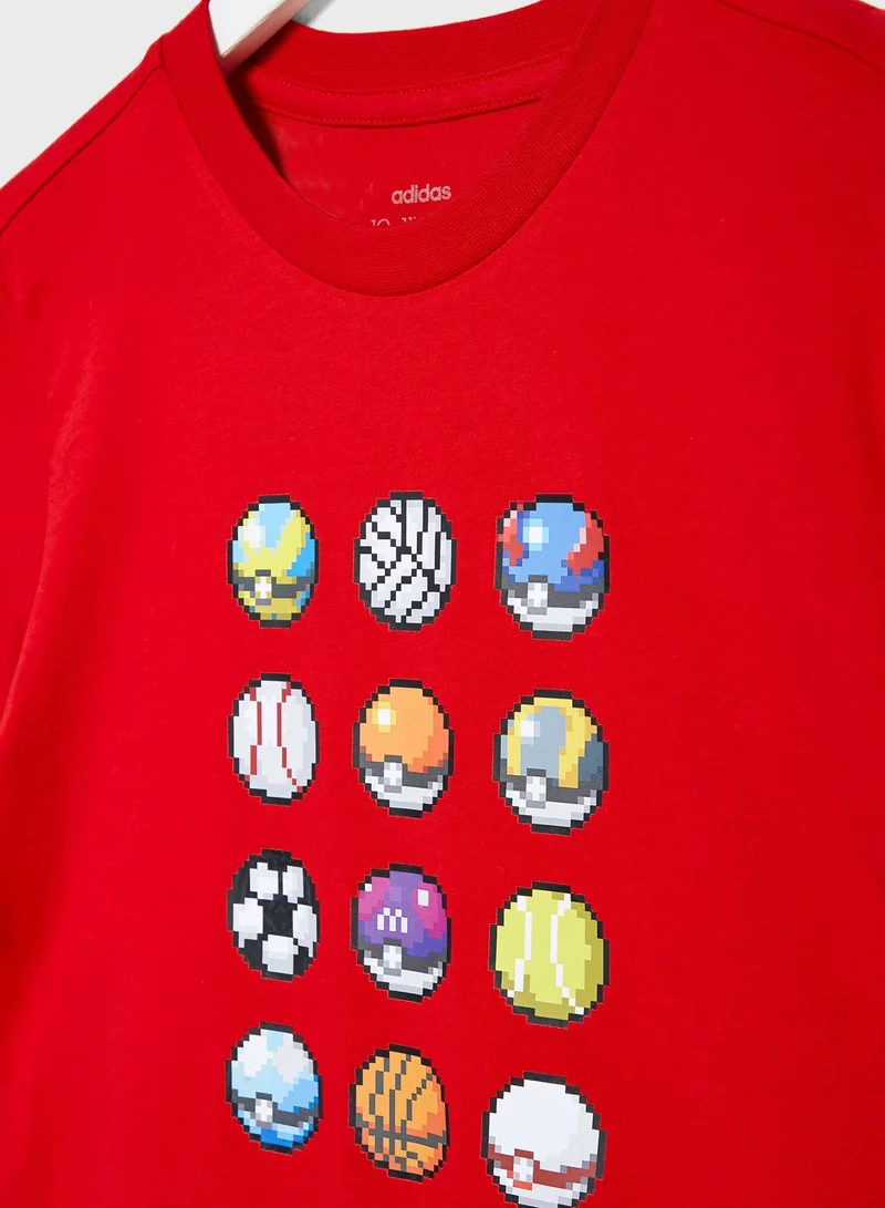 Adidas Youth Pokemon T-Shirt